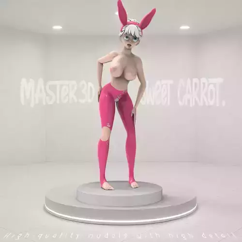 Bunny Girl Loves Carrots 