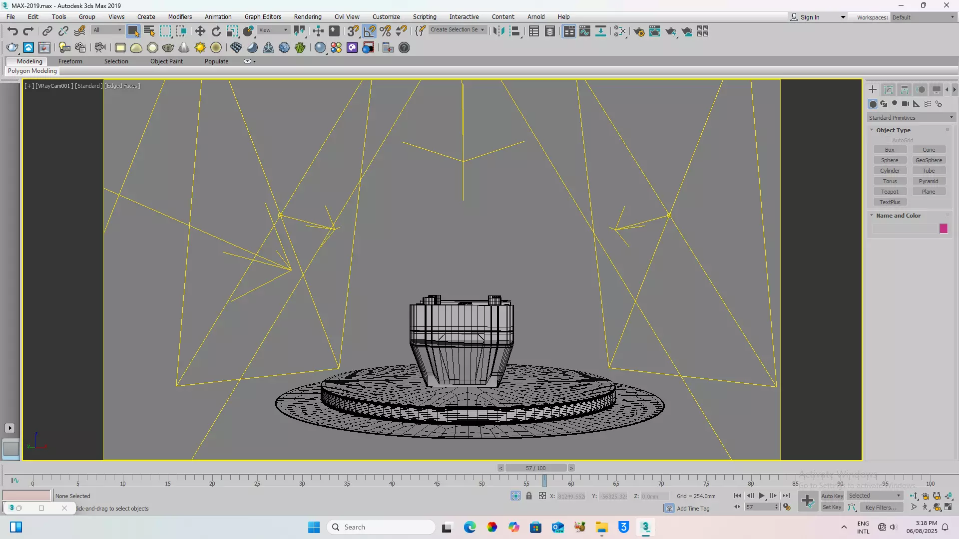 CAMERA SENSORS Low-poly 3D model_5