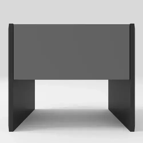 Dark Bedside Table 2
