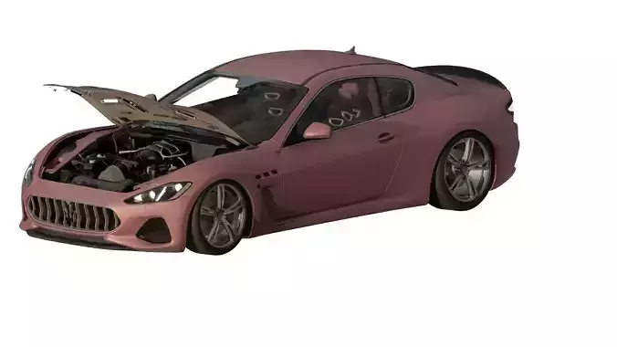 Maserati Granturismo 3D model