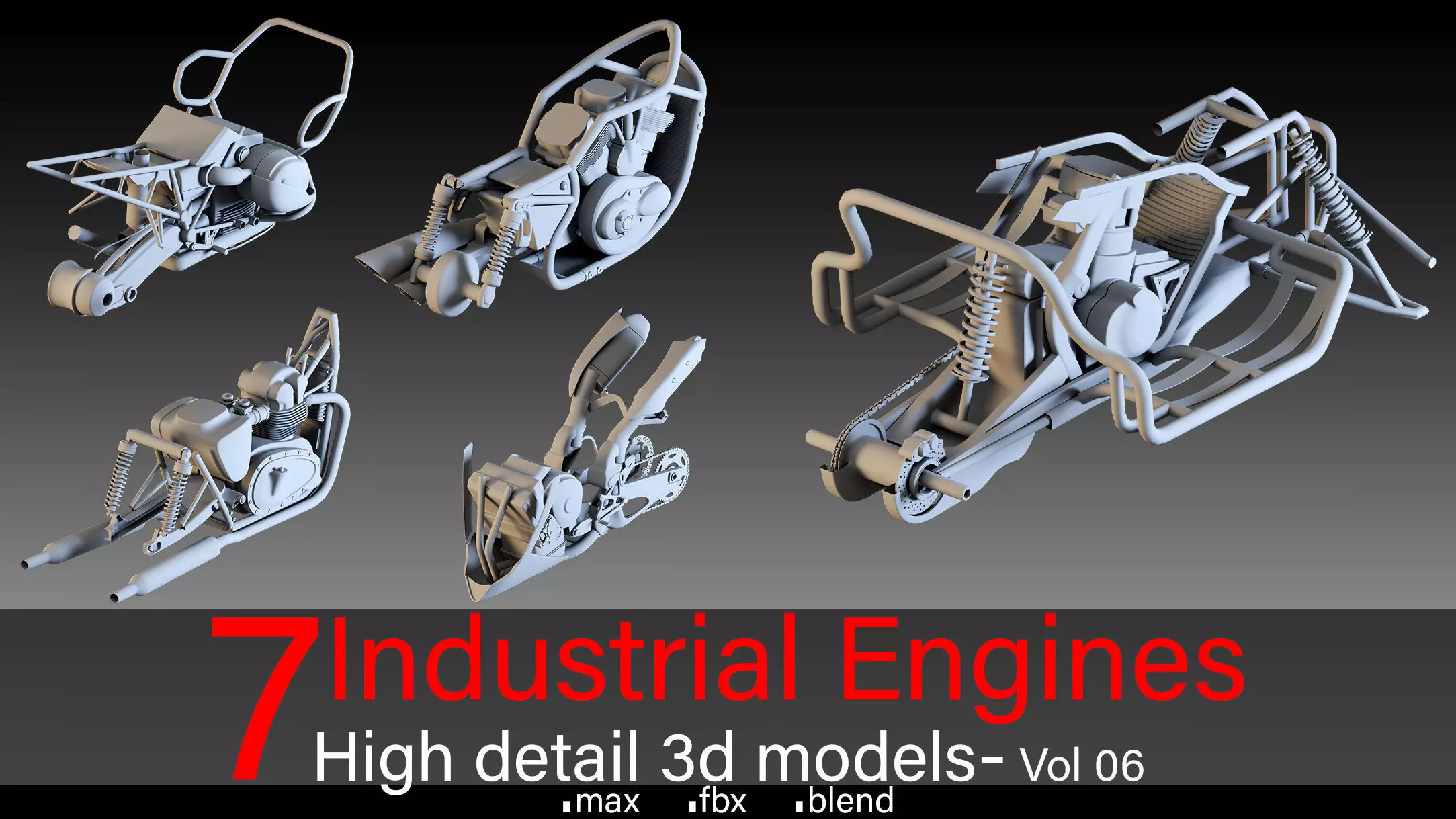 7- Industrial Engines- Vol 06 3D model