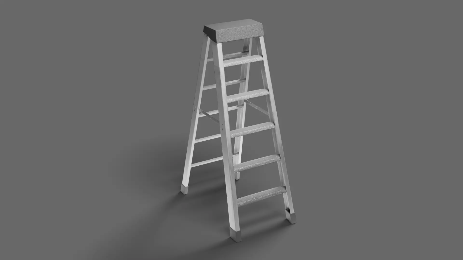 Ladder-Low Poly Low-poly 3D model_2