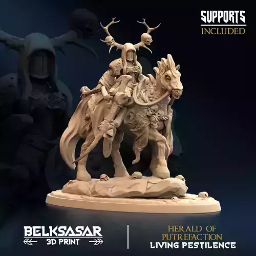 Herald of Putrefaction 3D print model