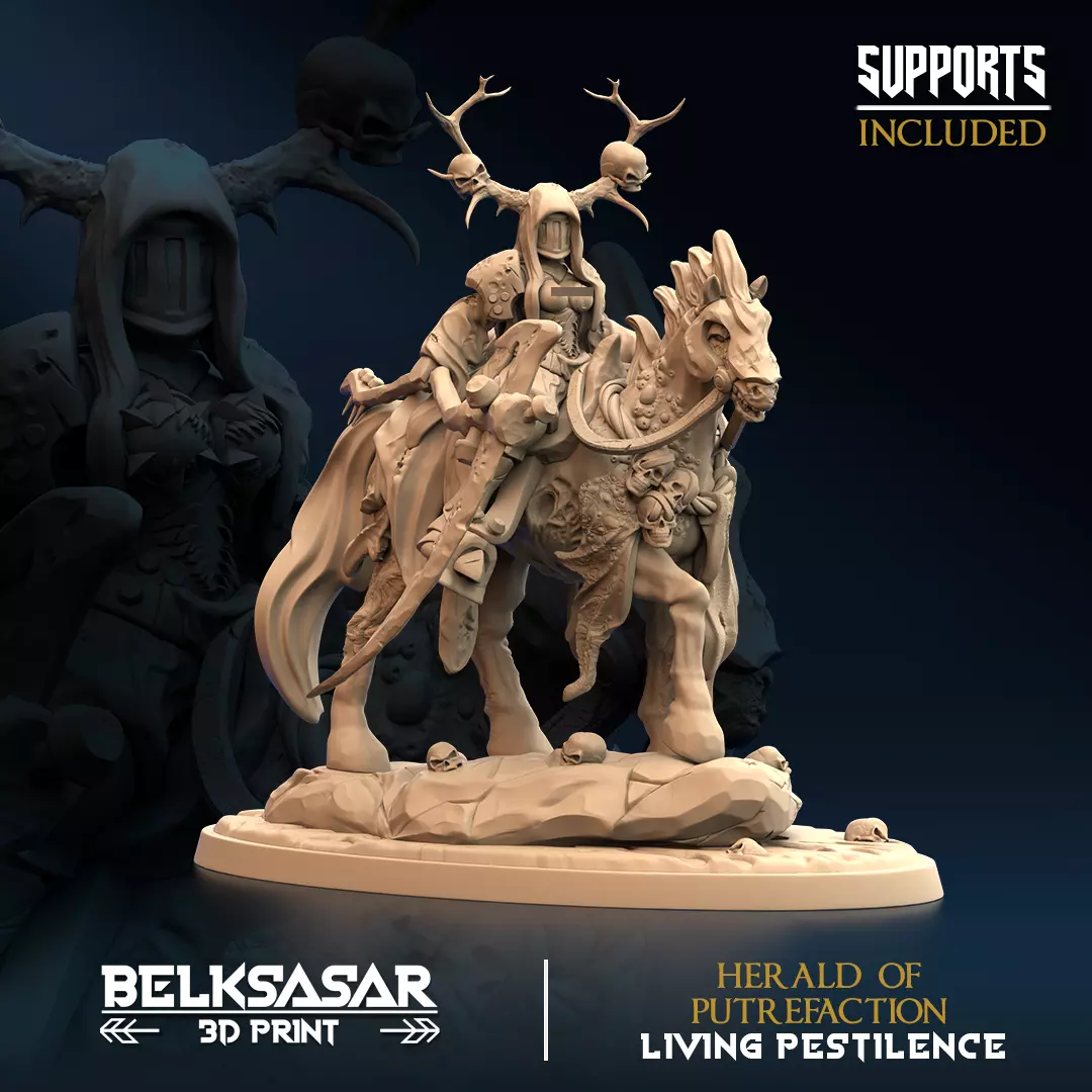 Herald of Putrefaction Nude 3D print model_0