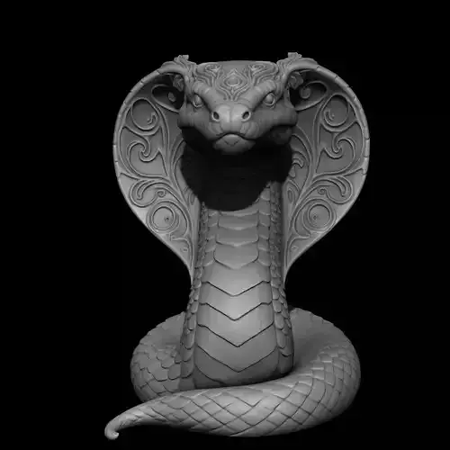 Mystical Cobra 3D print model