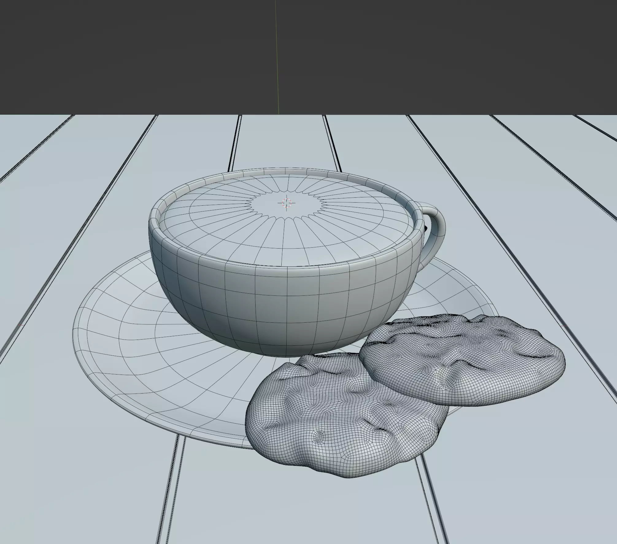 Blender Coffee Cup Realistic Render 3D model_3