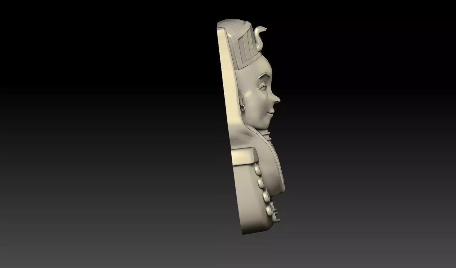 Egyptian King Tut STL File 3D print model_8