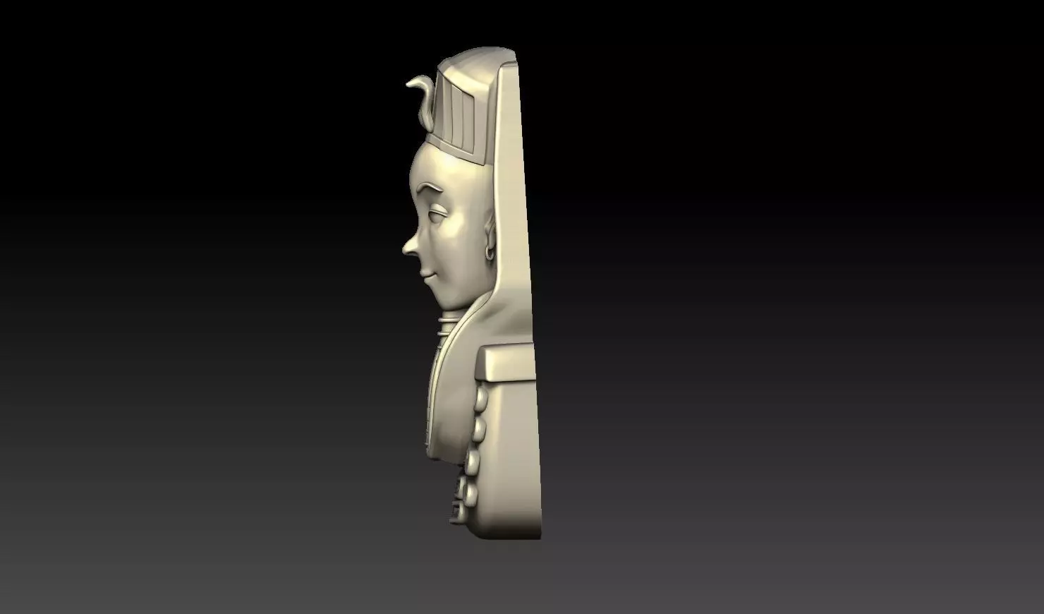 Egyptian King Tut STL File 3D print model_5