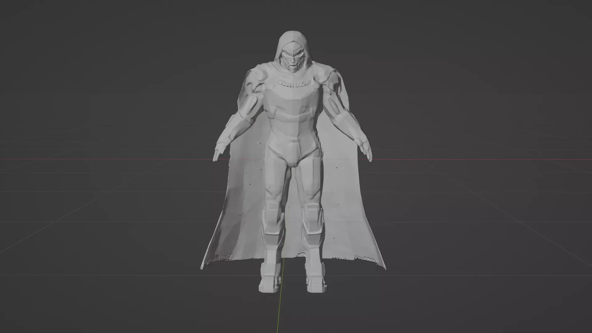 Dr Doom aka Victor Von Doom Robert Downey Jr 3D model_3