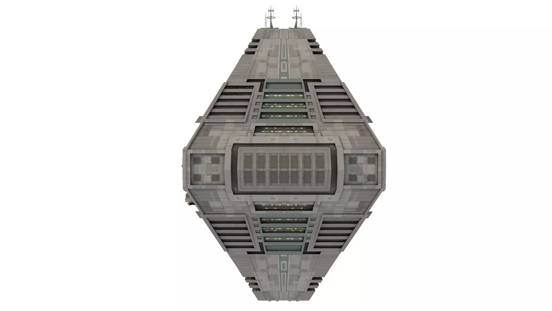 Space Station Port 3D model_7