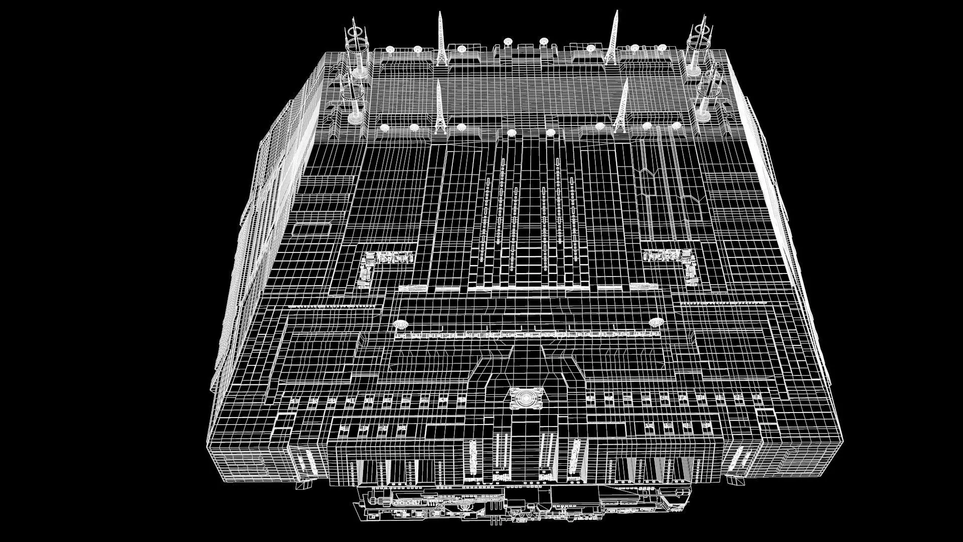 Space Station Port 3D model_17