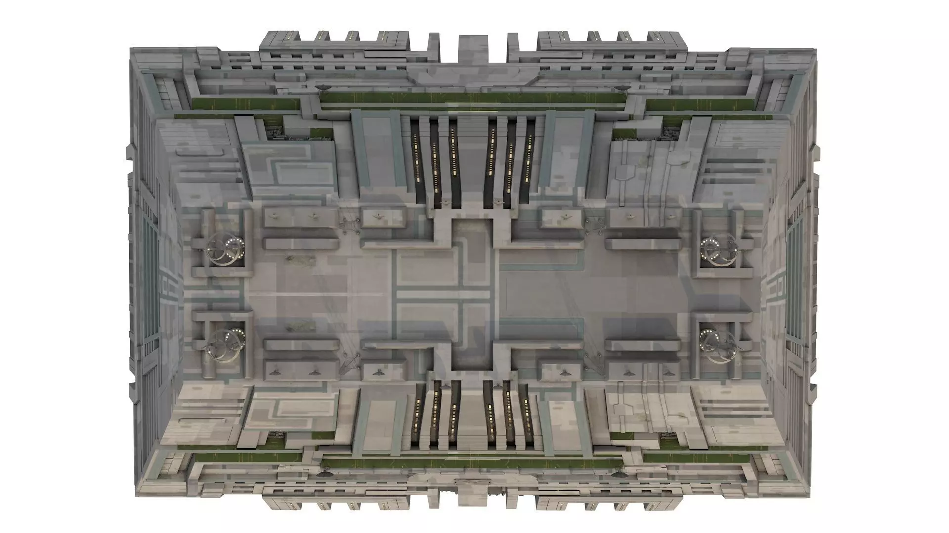 Space Station Port 3D model_8