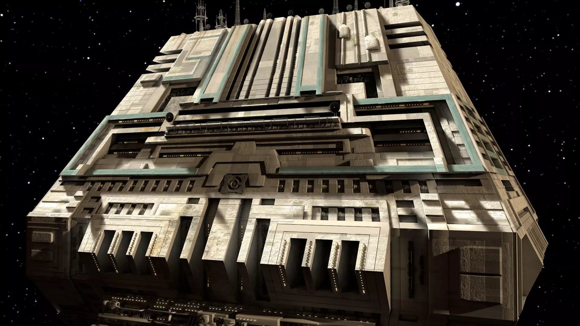 Space Station Port 3D model_13