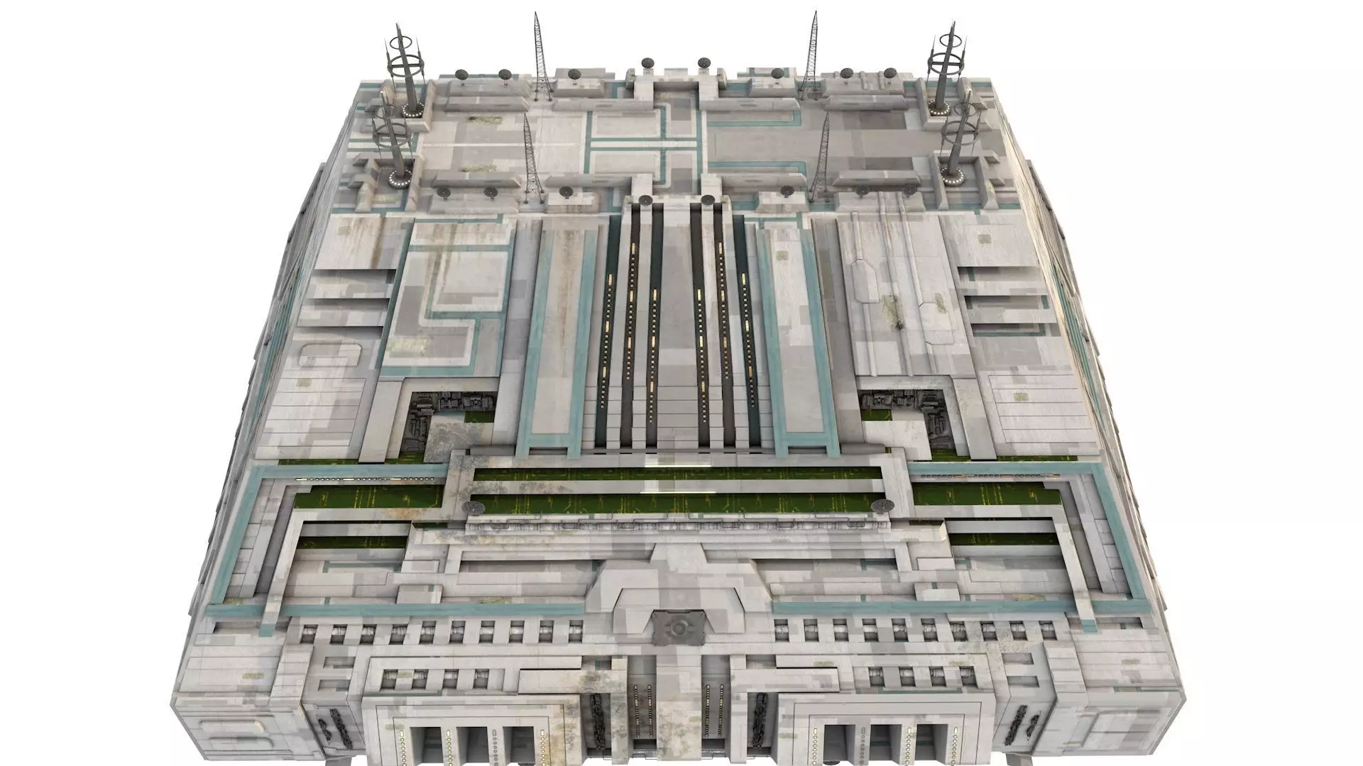 Space Station Port 3D model_11