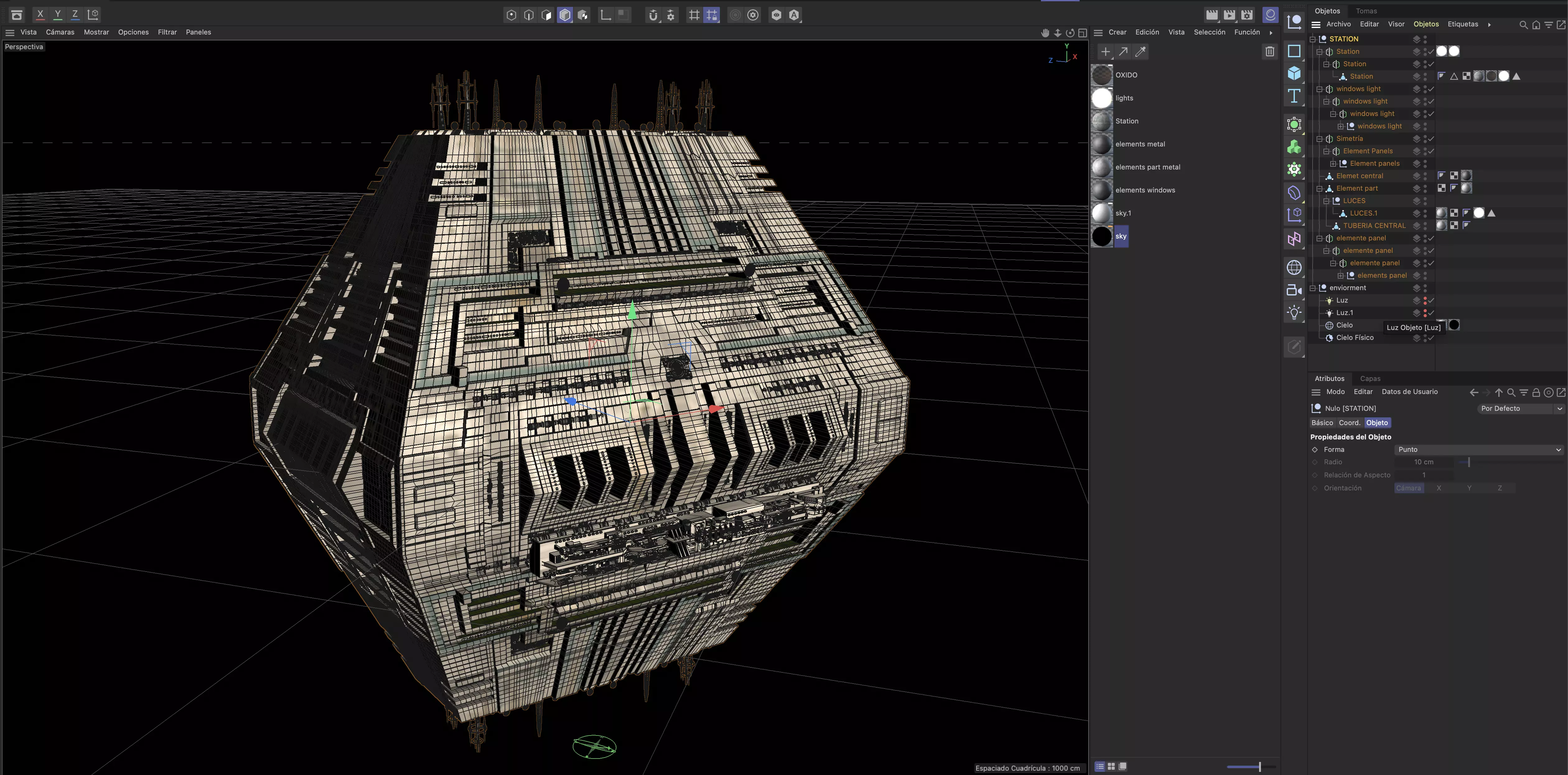 Space Station Port 3D model_20