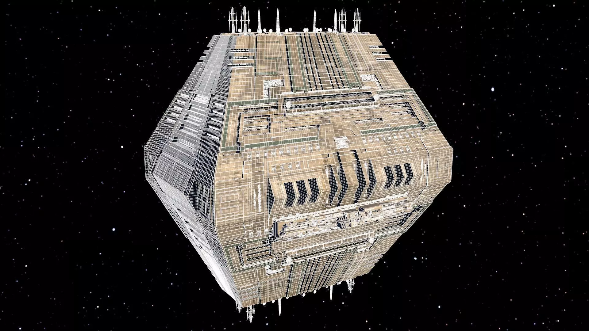 Space Station Port 3D model_19