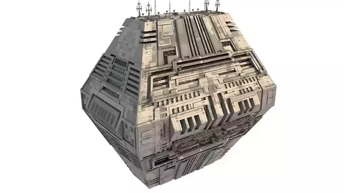 Space Station Port 3D model