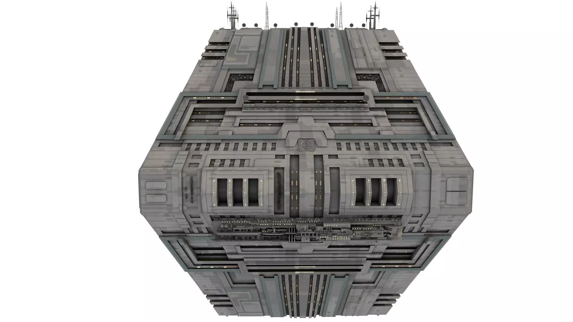 Space Station Port 3D model_5