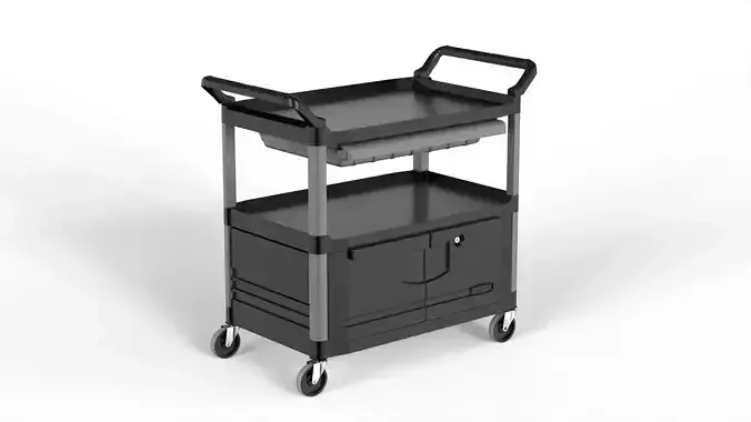 Rubbermaid Utility Carts 3D model