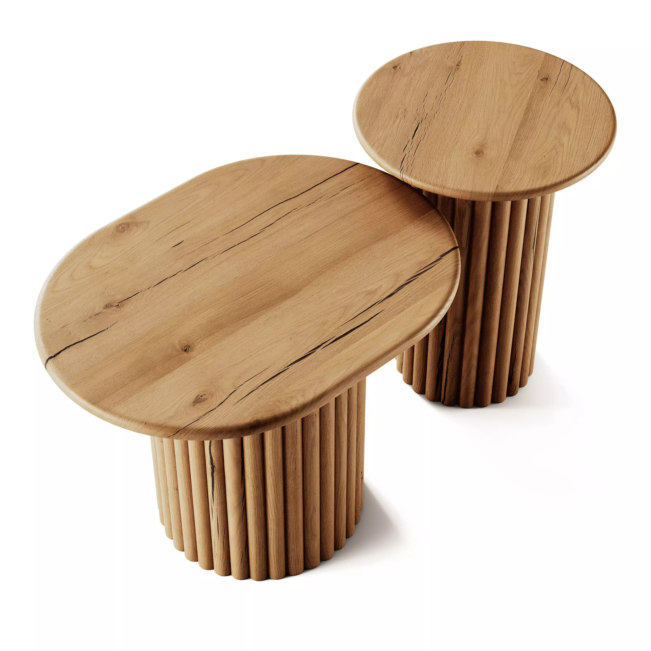 Sklum Barnet Coffee Tables 3D model_2