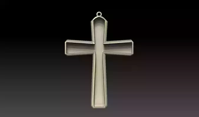 Cross Pendant 3 d Print