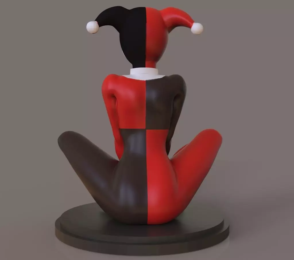 Harley Quinn 3D print model_5