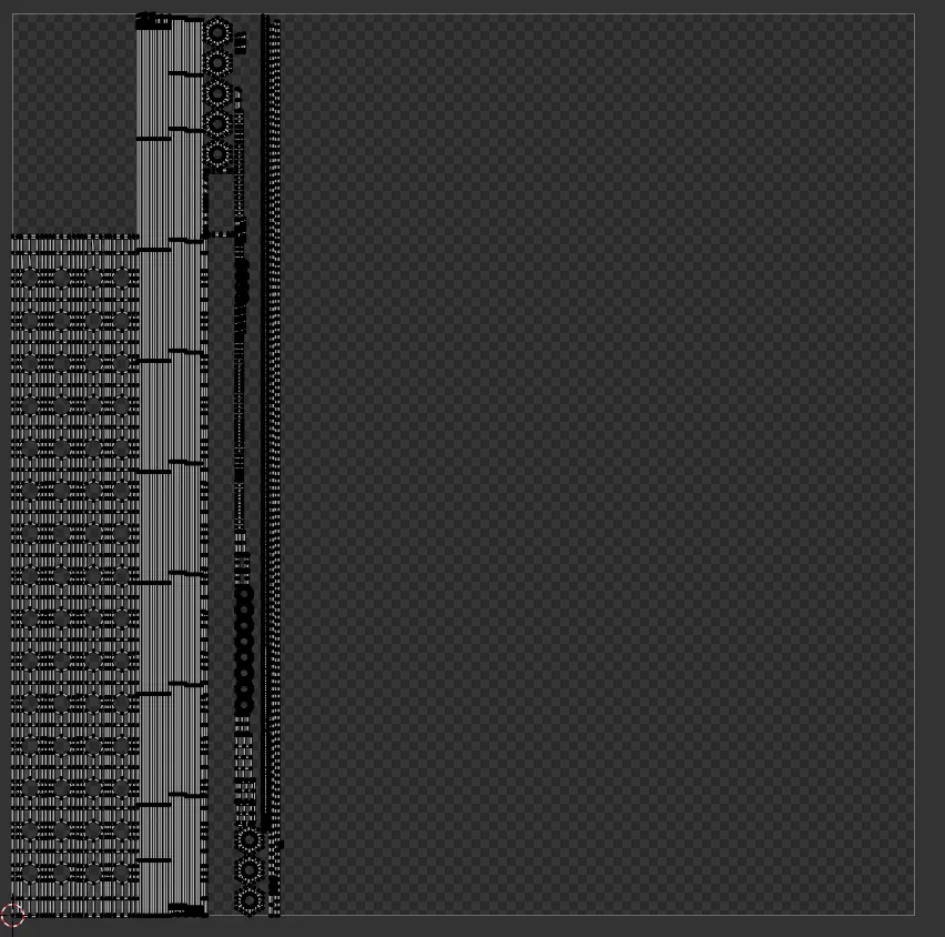 Modular Industrial Air Duct System Low-poly 3D model_13