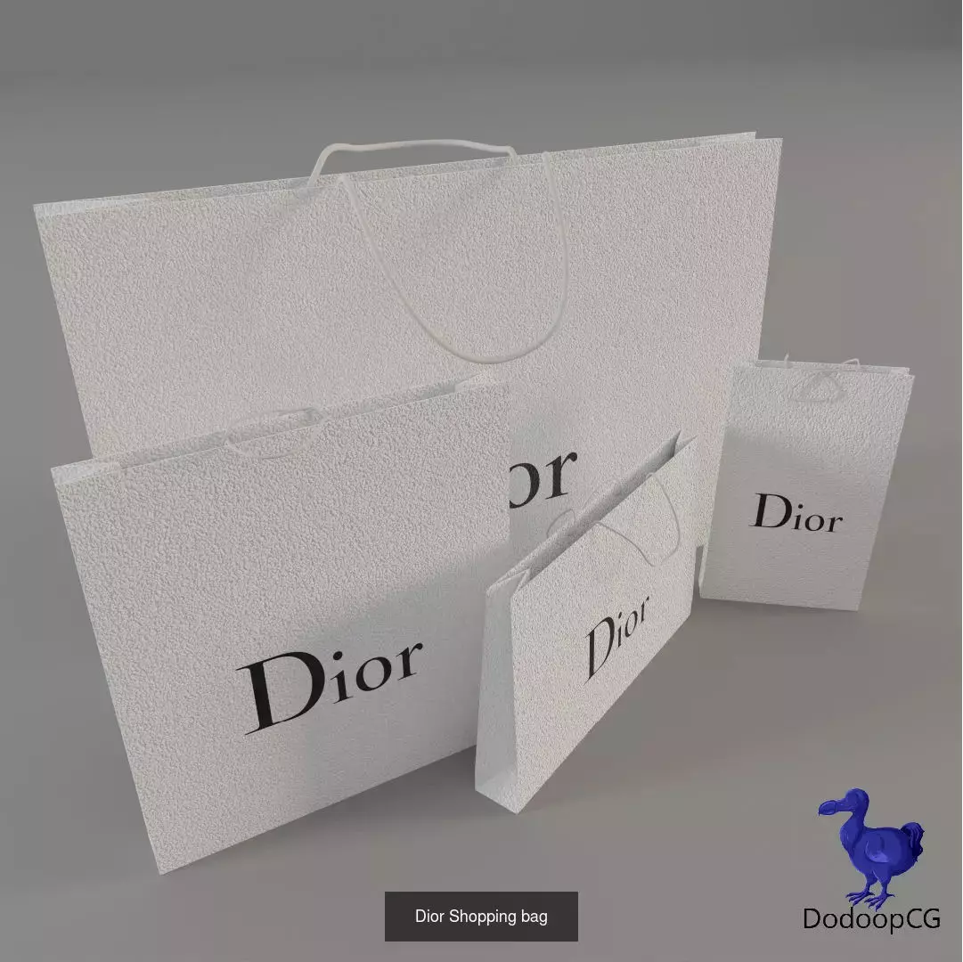 Luxury Shopping Bag Collection - 3D Brand Packaging Pack - Vol 1 _4