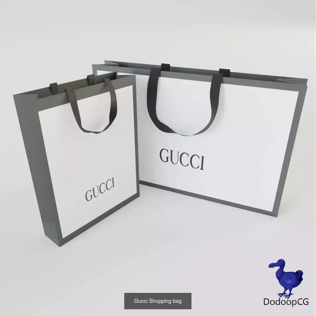 Luxury Shopping Bag Collection - 3D Brand Packaging Pack - Vol 1 _6