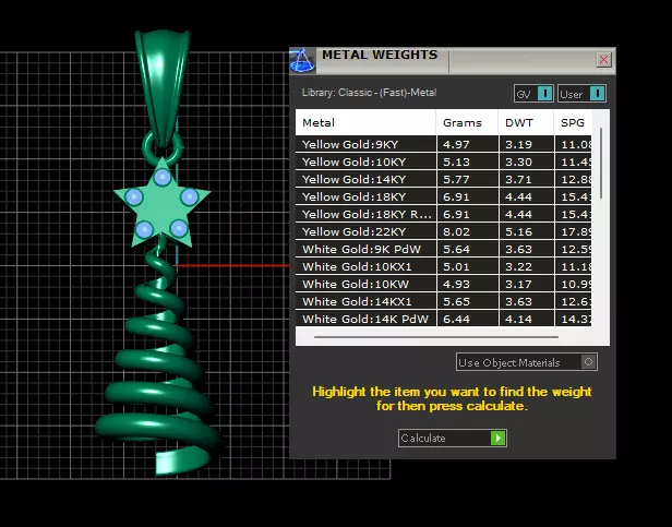 spiral  tree inspired pendant 3D print model_6