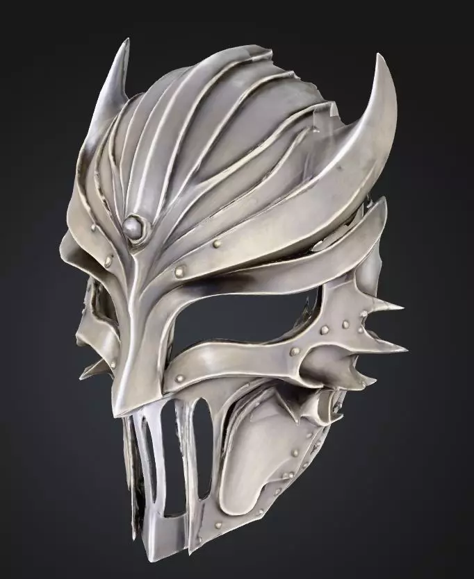 Hevnoraak Costume Full Face Mask - Hevnoraak Full Face Mask  3D print model_31