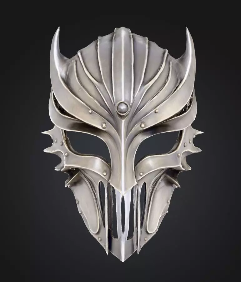 Hevnoraak Costume Full Face Mask - Hevnoraak Full Face Mask  3D print model_3