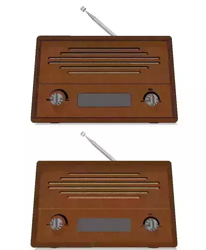 Radio wooden