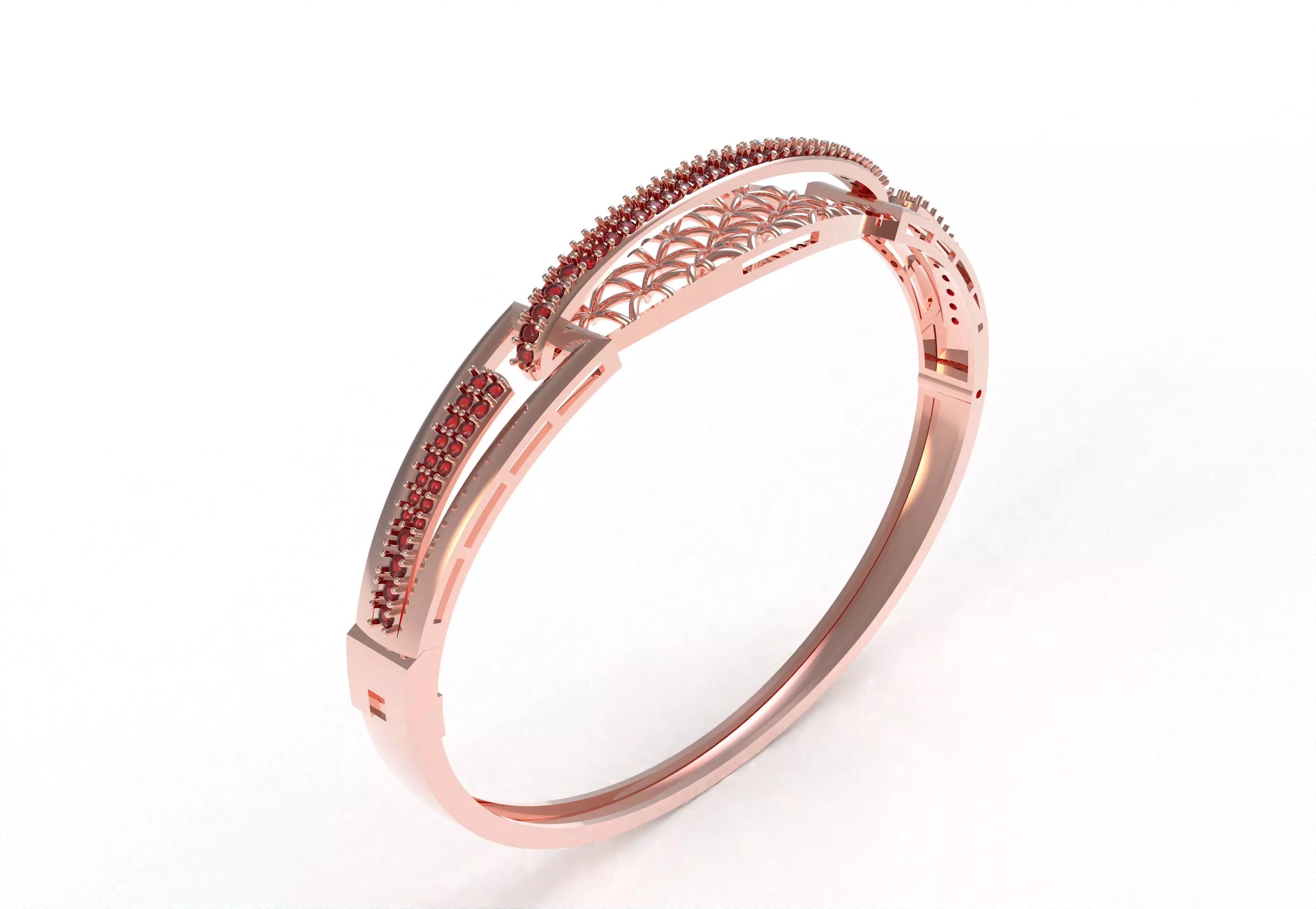 Art Deco Bracelet 01 3D print model_32