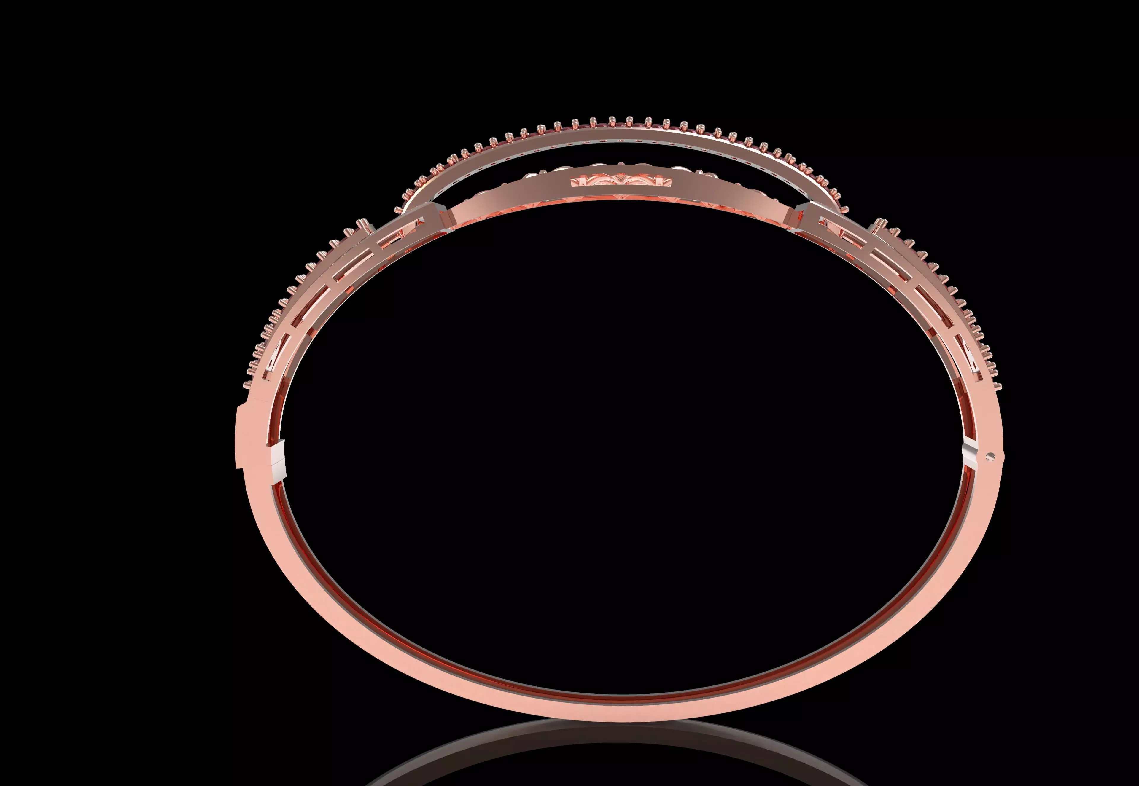 Art Deco Bracelet 01 3D print model_39