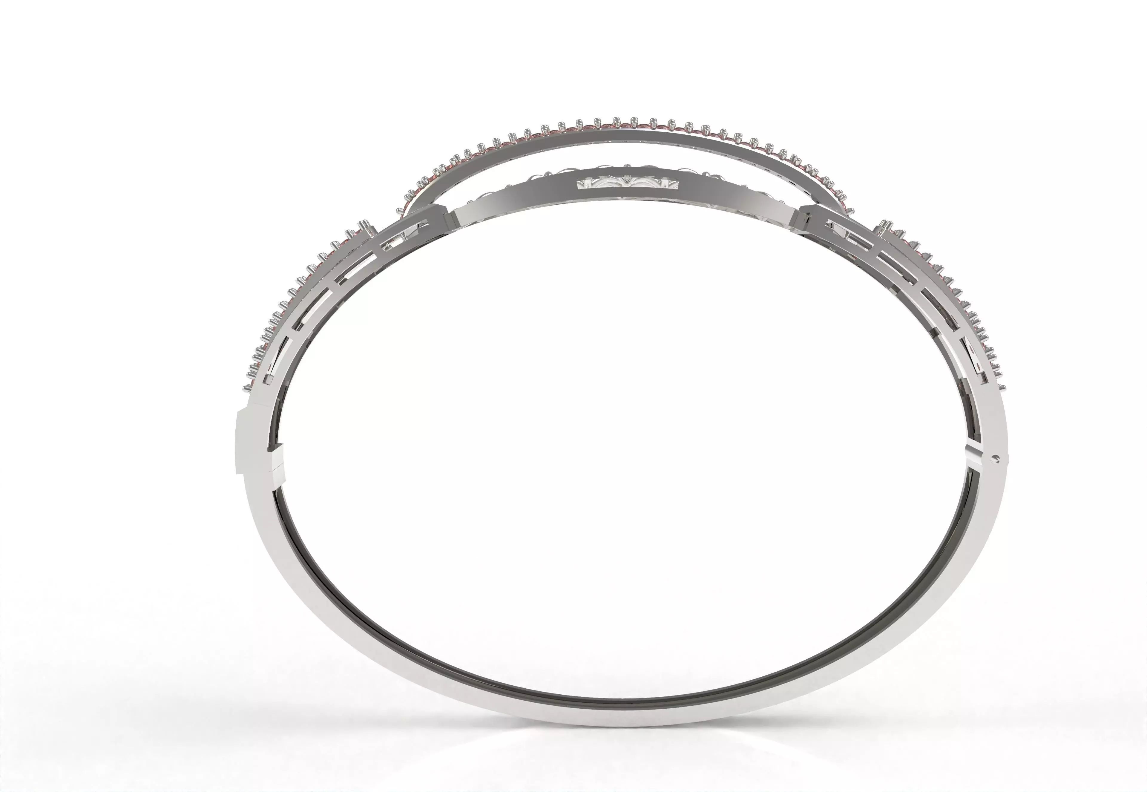 Art Deco Bracelet 01 3D print model_49