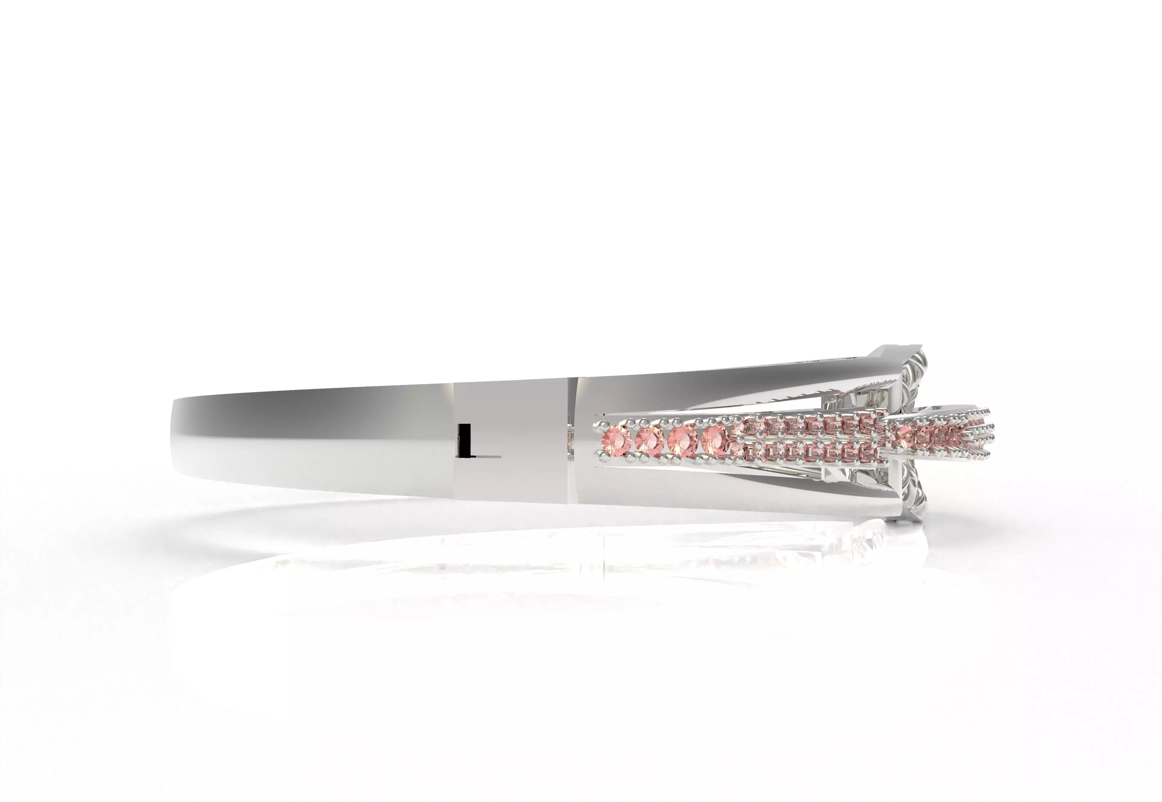 Art Deco Bracelet 01 3D print model_15