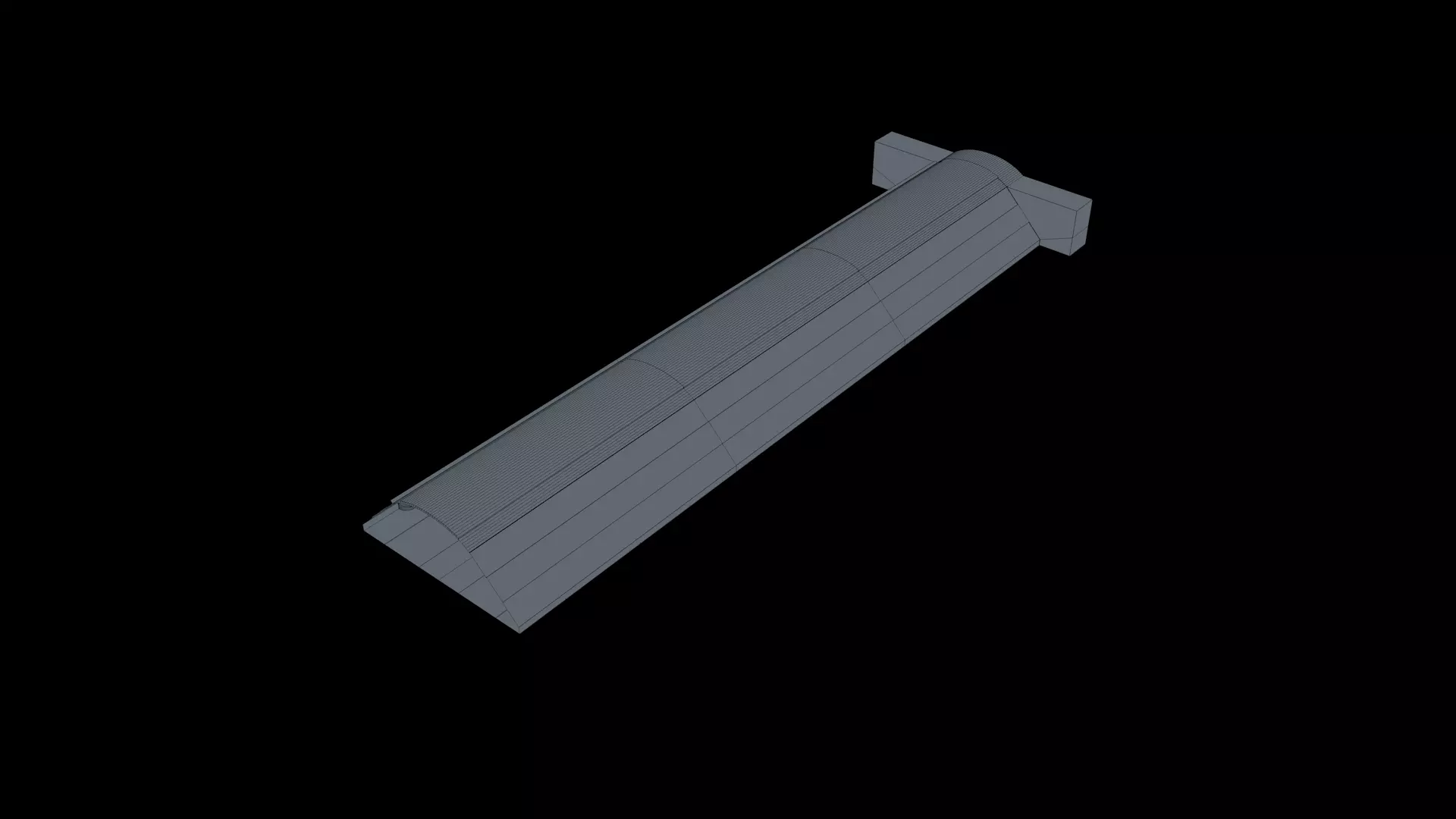 Sci Fi Corridor 3D model_7