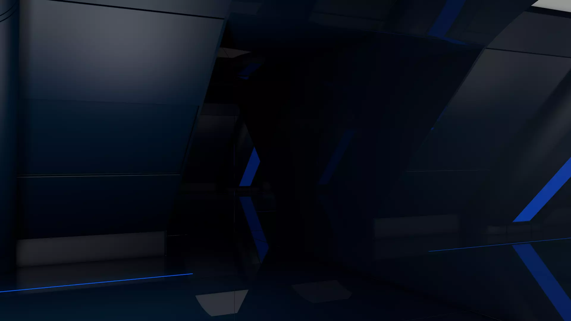 Sci Fi Corridor 3D model_4