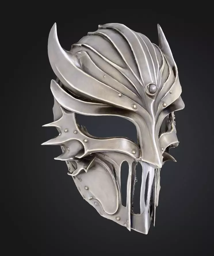 Hevnoraak Costume Full Face Mask - Hevnoraak Full Face Mask 3D print model_3
