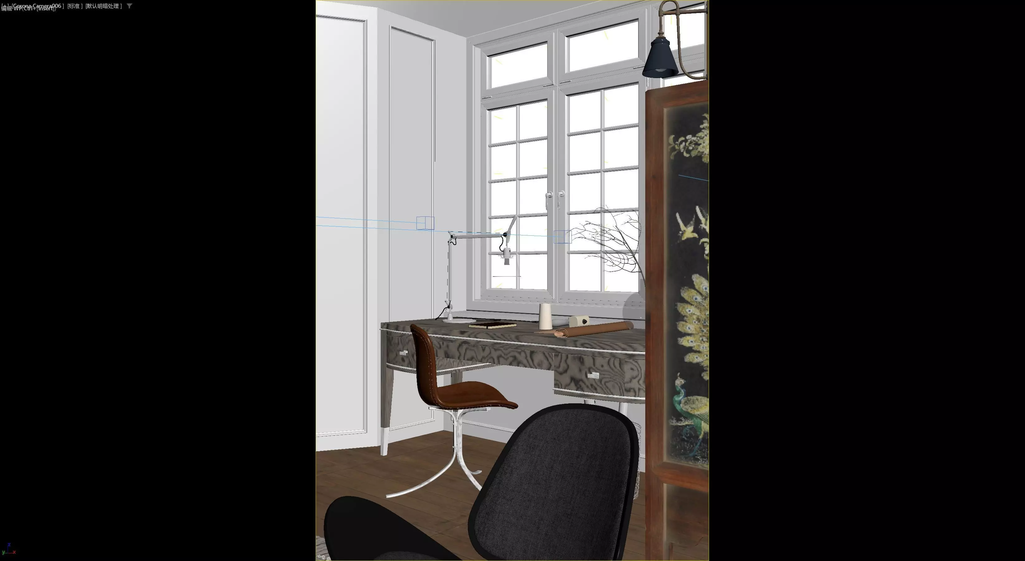 Living Room 3D model 3D model 3D model_11