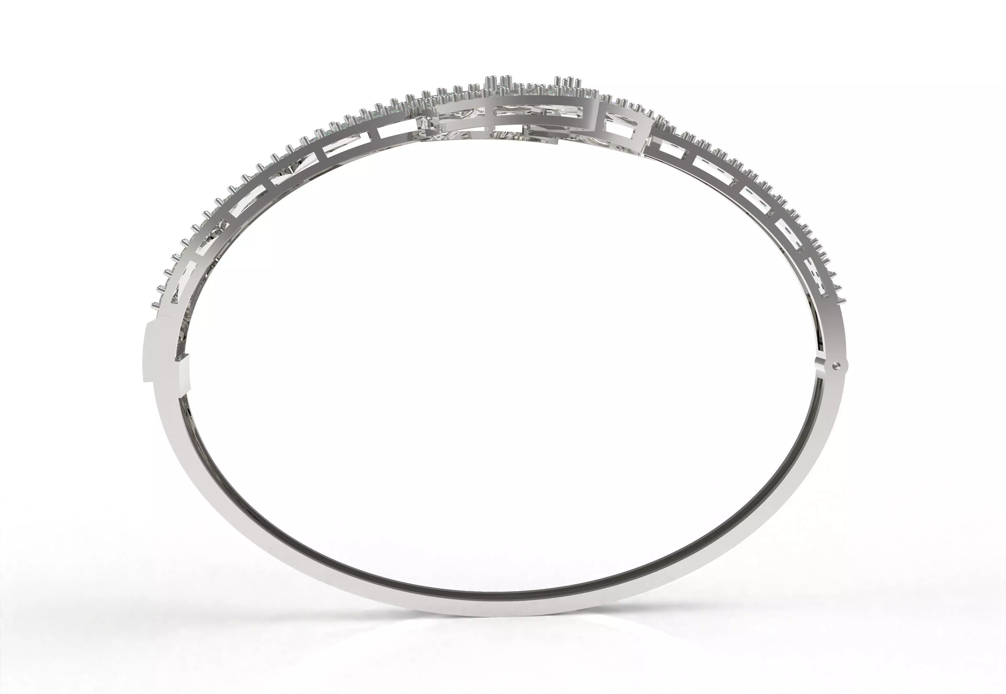 Art Deco Bracelet 04 3D print model_8