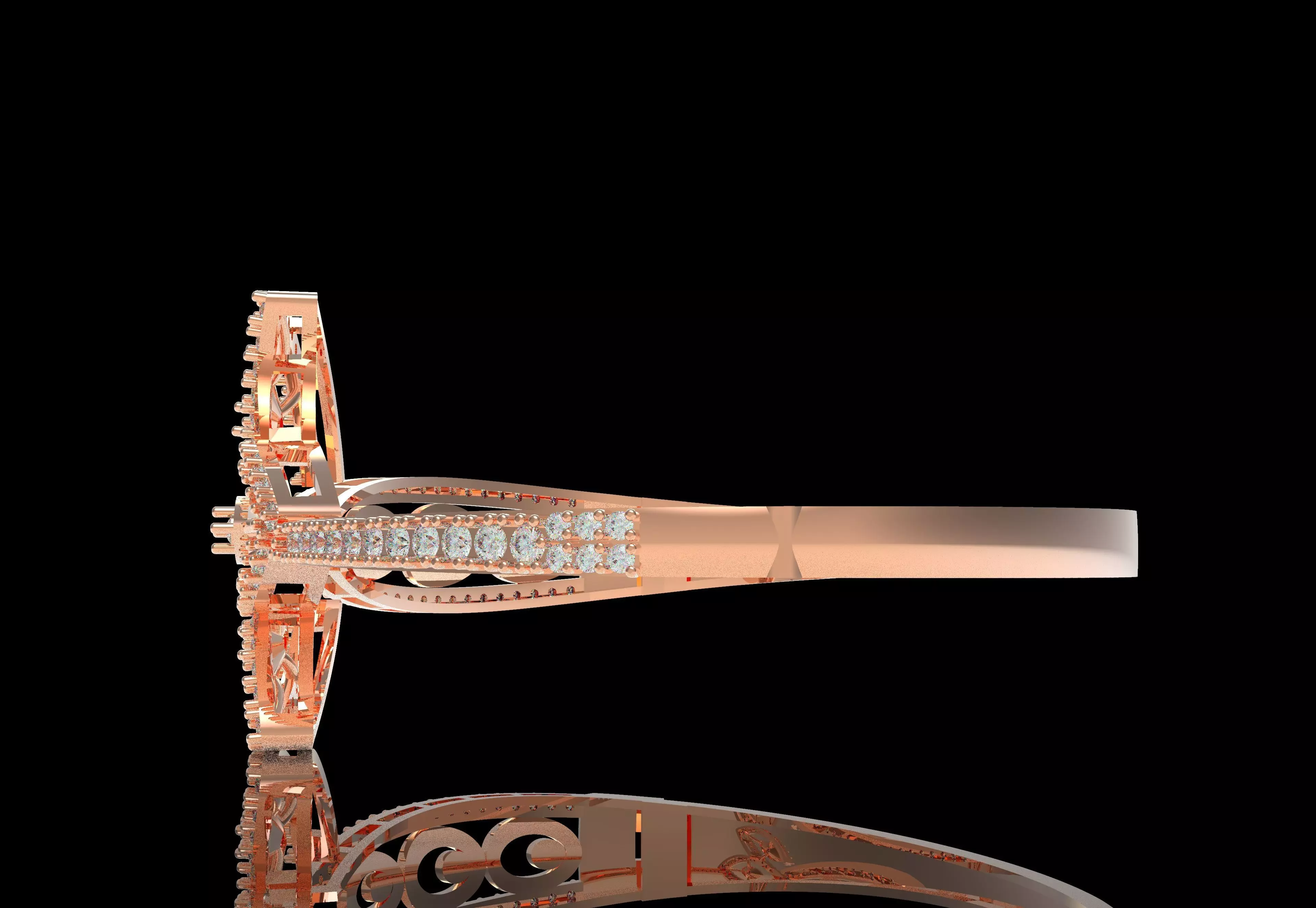 Art Deco Bracelet 04 3D print model_28