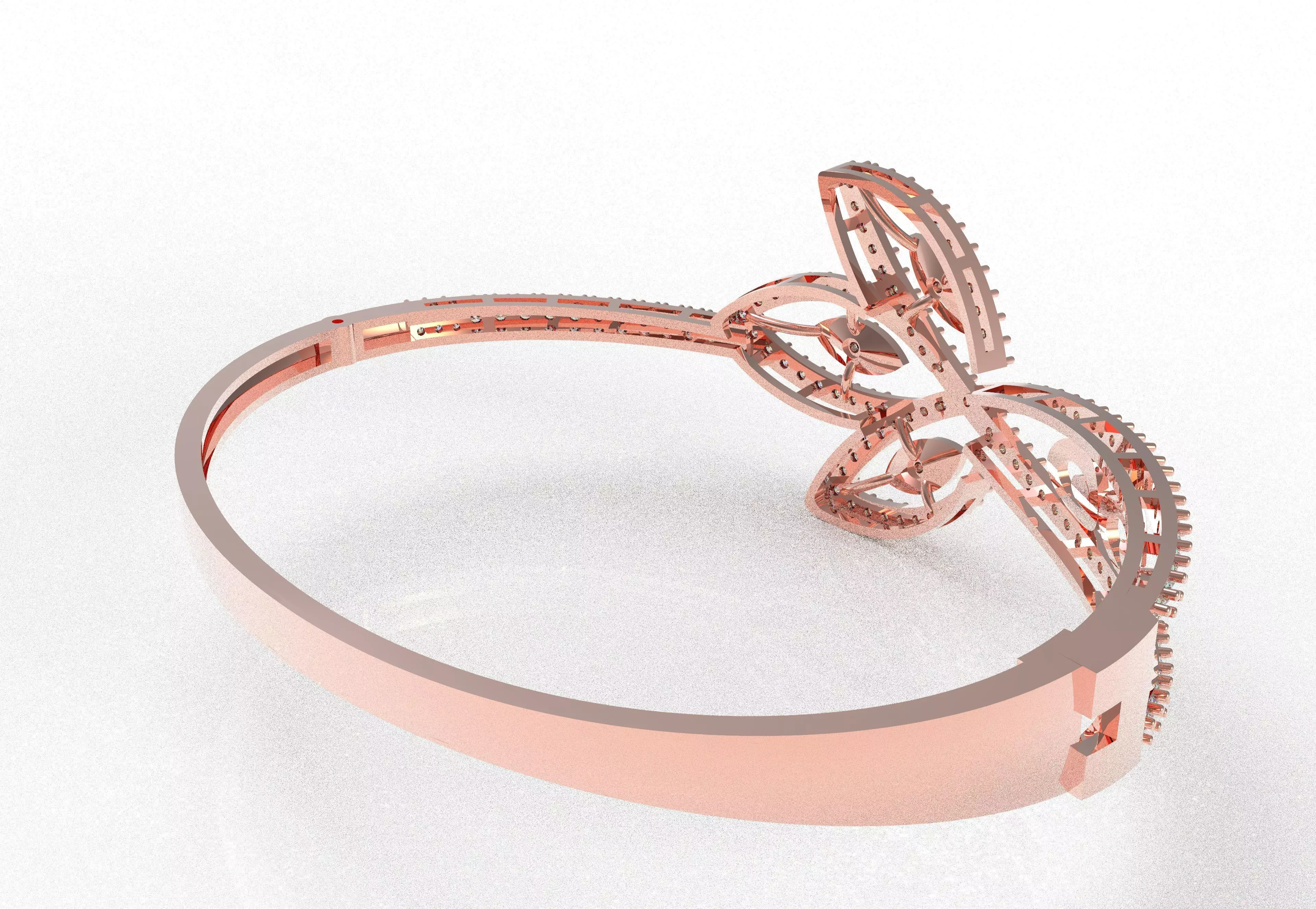 Art Deco Bracelet 04 3D print model_49