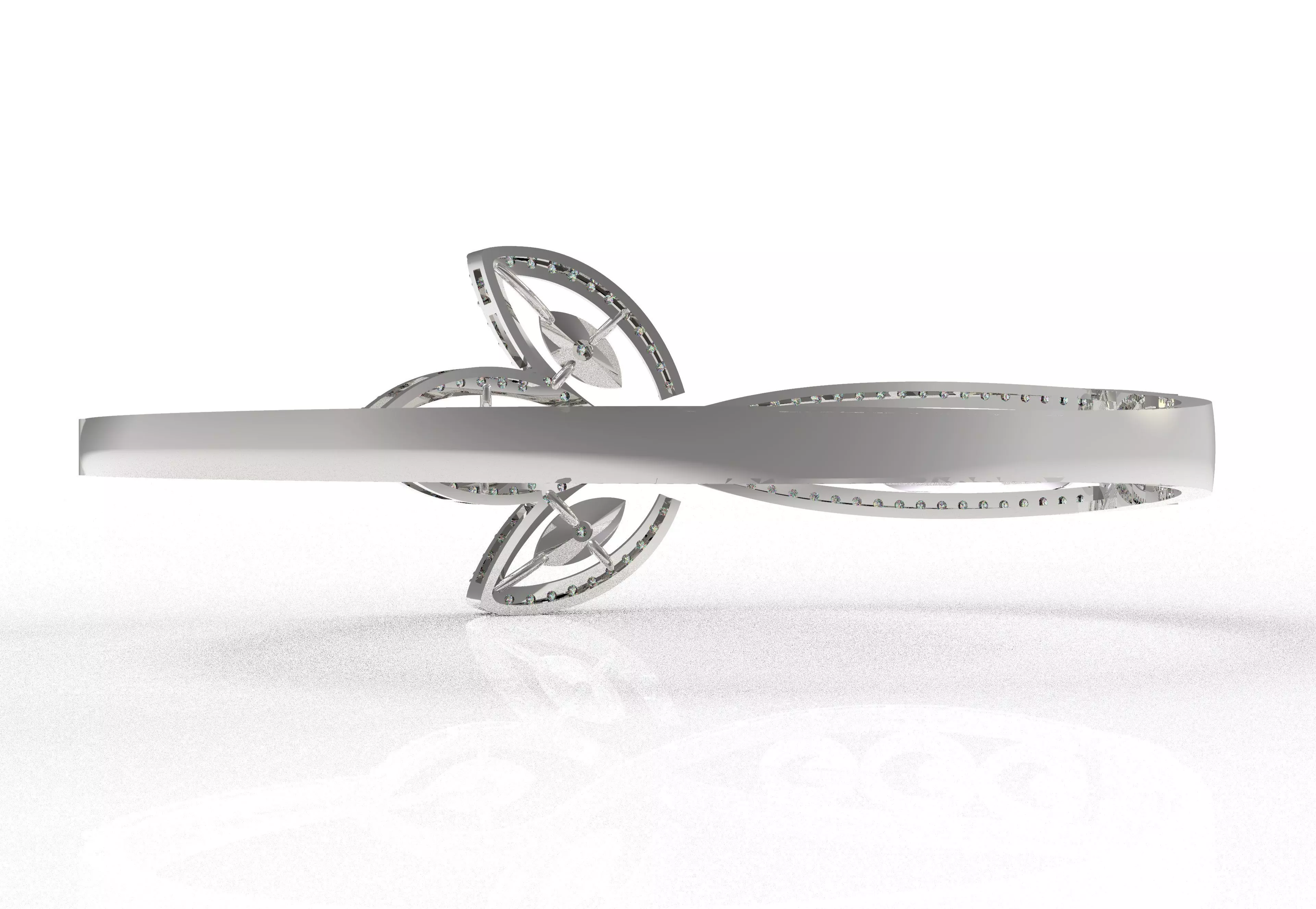 Art Deco Bracelet 04 3D print model_39