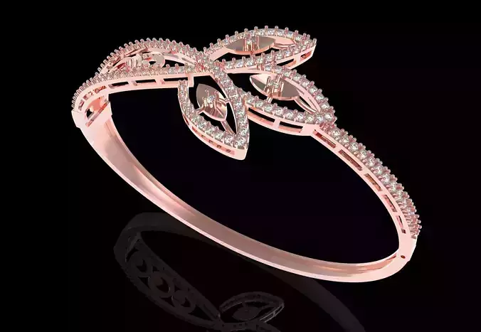 Art Deco Bracelet 04 3D print model