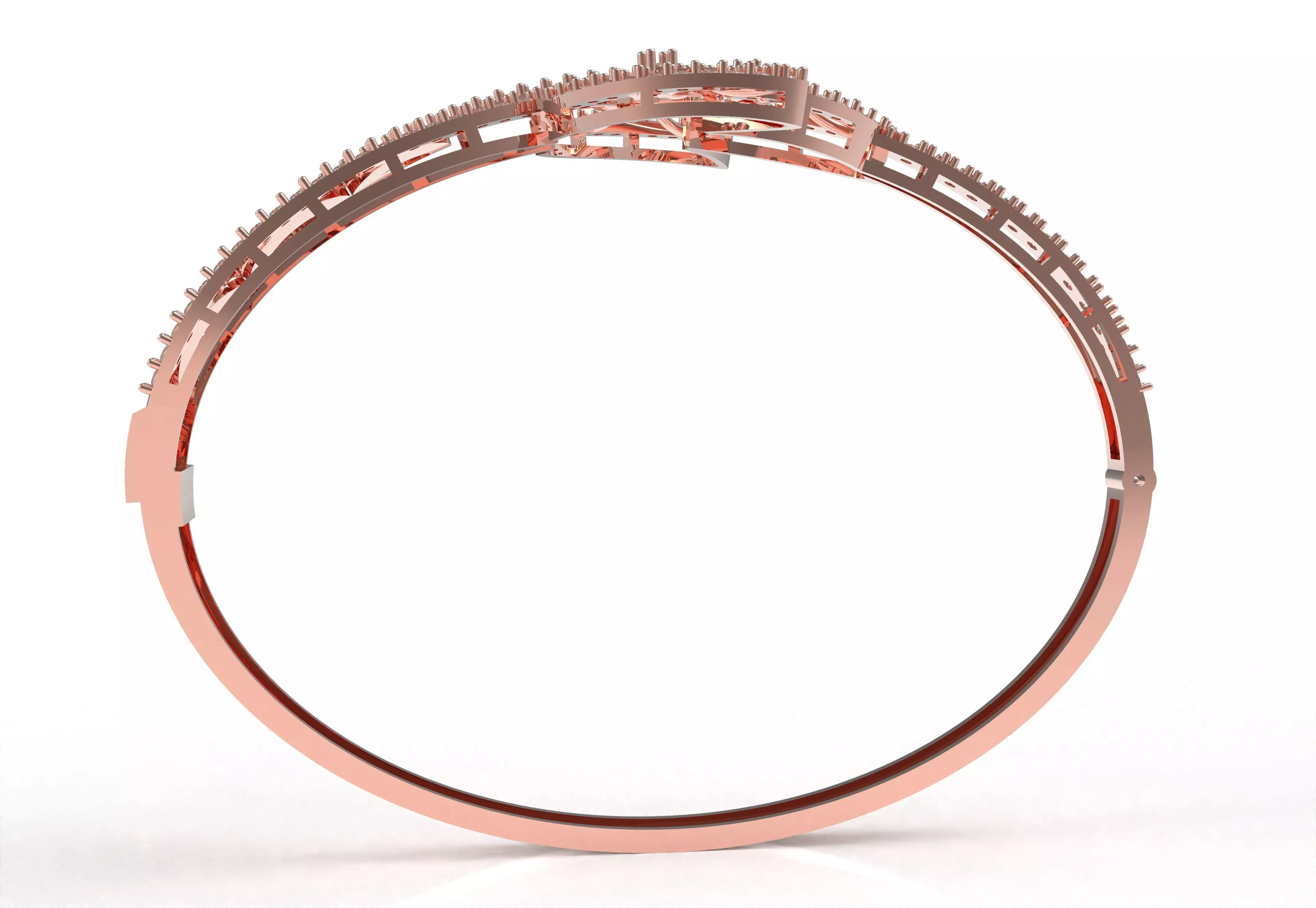 Art Deco Bracelet 04 3D print model_30