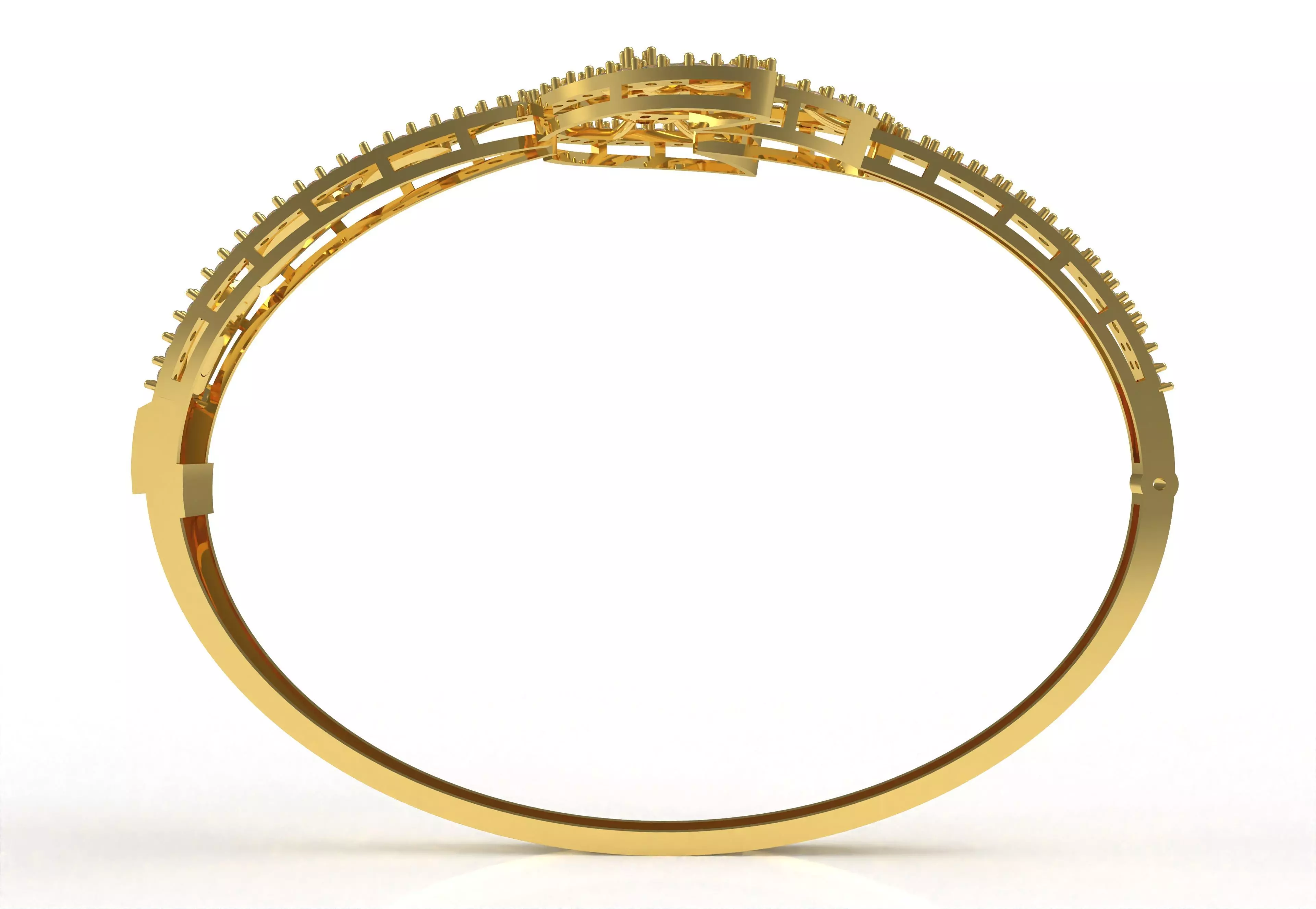 Art Deco Bracelet 04 3D print model_32