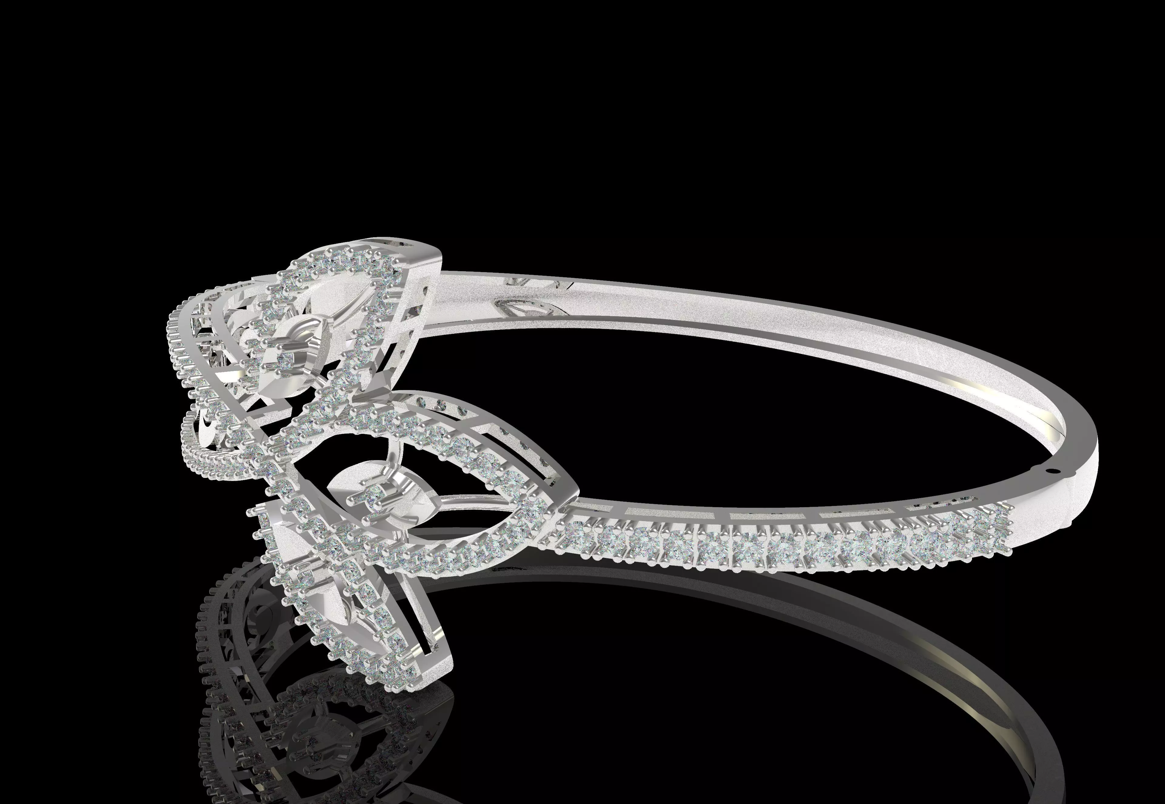 Art Deco Bracelet 04 3D print model_42