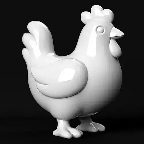 Chicken 3D print model
